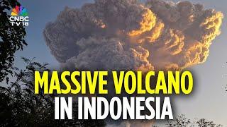Indonesia Volcano | Mount Lewotobi Laki-Laki Erupts | 11km Ash Cloud Rises | N18G