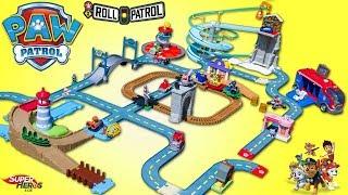 Paw Patrol Roll Patrol MEGA Pack 6 en 1 Pat Patrouille Piste Grande Vallée Jouet Toy Review