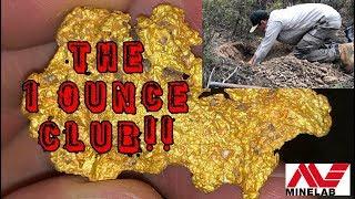 MASSIVE AUSSIE GOLD!! Beautiful Nugget found Metal Detecting w/Minelab GPZ7000