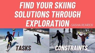 Sasha Rearick - Find your skiing solutions through exploration and playing with the environment