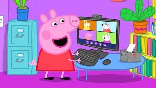 Caos en las Videollamadas | Los cuentos de Peppa la Cerdita