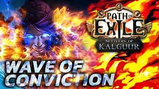 This Build MELTS EVERY MAP! - Ignite Wave of Conviction Elementalist [PoE 3.25]