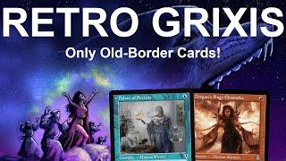 RETRO GAMING! Legacy Grixis Tempo with ONLY Old-Border Cards! MTG