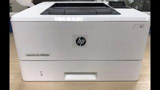 Принтер hp 402 печатает белые листы (Простой Быстрый ремонт)