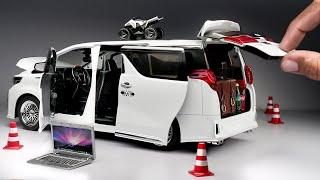 MOST Realistic Toyota Alphard 1:18 Scale Diecast with Auto Doors 