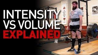 Intensity vs Volume - A Healthy Relationship