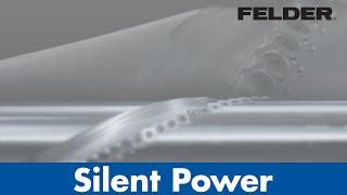 Felder® Silent-POWER® - Comparison spiral knife cutterblock | Felder Group