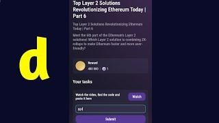 Top Layer 2 SolutionsRevolutionizing Ethereum Today | Part 6 | Tapswap Code