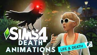 New Death Animations in The Sims 4 Life and Death