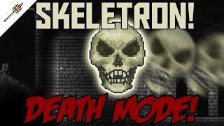 How to beat Skeletron in Death Mode! ||Terraria Calamity Mod Boss Guide||