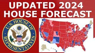 Updated 2024 House Map Prediction (October 8, 2024)