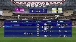 Winning Eleven 2002 - PS1 - MASTER LEAGUE