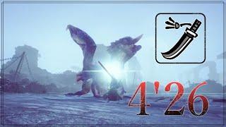 【傀異討究Lv300】傀異克服オオナズチvs円月太刀 非火事場 4’26【MHRise:SB switch】