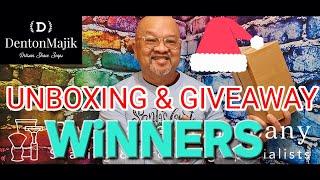 TWO WiNNERS from CHRISTMAS GIVEAWAY