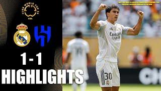 REAL MADRID 1 X 1 AL HILAL - MELHORES MOMENTOS - SUPER MUNDIAL DE CLUBES 2025