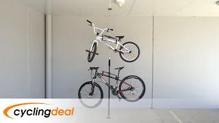 How to use Cyclingdeal ST-104-012N 2 Bike Bicycle Hanger Parking Rack Storage