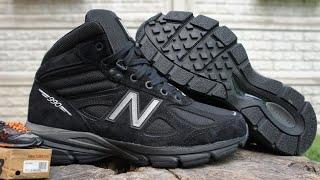 NEW BALANCE 990V4 с подъёмом  MO990BK4 распаковка обзор #nbekb