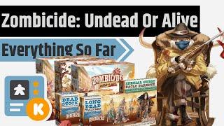 Zombicide: Undead or Alive - All The Expansions & Updates...Snoop Dog, Bernie & More!