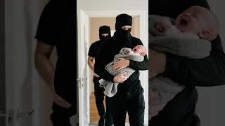 The intelligent cat saved the baby twice.#animal #short #shorts #shortvideos#funny #animals#baby