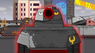 SUMMON MONSTER - MONSTER DESTROYER - cartoon about tanks