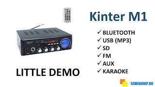 Kinter M1 Hi-Fi Усилитель Amplifier Little DEMO