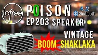 Wow! This Speaker Is The Bomb - Lofree Poison EP203 Wireless Vintage Bluetooth Boombox Speaker