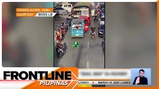 Vlogger, nag-ala ‘snail man’ sa highway sa Cebu | Frontline Pilipinas