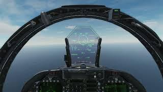 DCS World - F/A-18c - Takeoff - Shoot down a MIG29S and Carrier landing