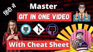 GIT in One Video | Git Tutorial | Git Crash Course | Git in Hindi