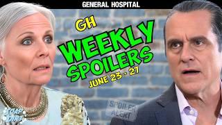 General Hospital Weekly Spoilers June 23-27: Tracy Grovels & Sonny Stunned | Soap Dirt