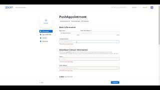 Integrate Zoom - Create Api - PushAppointment Wordpress Plugin