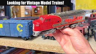 Finding Vintage Model HO Lionel Trains at an Antique Store! .