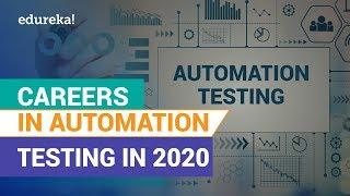 Careers in Automation Testing in 2023 | How to start a Career in Automation Testing | Edureka