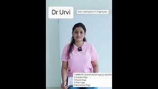 Dr Urvi 5 Style Yoga Expert from Exhale Yoga School