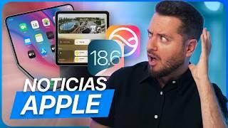 iOS 18.6 filtra nuevo producto, última hora de la nueva Siri, iPhone plegable y más noticias Apple