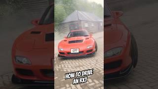 How To Drive An RX7  #rx7 #mazda #drift