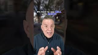 DON’T USE WILL #English  #LearnEnglish  #英会話  #inglés #grammar #shorts