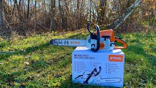 Оновлена бензопила Stihl MS 250‼️Розпаковка і запуск бензопили Stihl