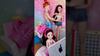 Barbie a fighter  #stopmotion #funny #comedy