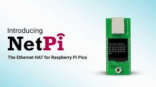 NetPi - Ethernet HAT for Raspberry Pi Pico