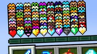 Minecraft, But With 100 Custom Hearts...