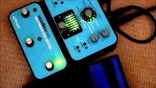 Soundblox Multiwave Distortion (not the bass version) demo, review - insane pedal