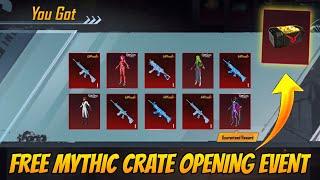 FREE MYTHIC CRATE OPENING EVENT IS HERE - GLACIER UZI & GLACIER SCAR-L CRATE CONFIRM -ParasOfficial