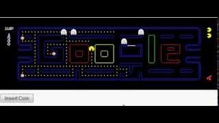 Google Pacman - Easter Egg of the original Level 256 glitch