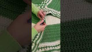 Keep Warm & Crochet a Zest for Life Blanket #shorts #crochettutorial #knit #ecofriendly #lime