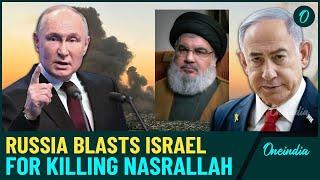 Putin Openly Supports Hezbollah, Blasts Israel for ‘Reckless’ Airstrike Killing Hassan Nasrallah