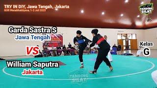 Garda Sastra-Jateng  William Saputra-Jakarta Try In DIY/Jateng/Jakarta Kelas G