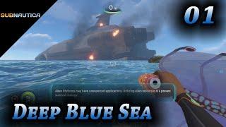 Let's Play Subnautica - E01 - There's water in my helmet