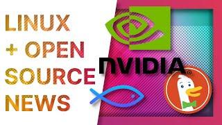 More NVIDIA OPEN SOURCE, Cutefish is ALIVE, and Duck Duck Go fixes tracking: Linux + opensource news