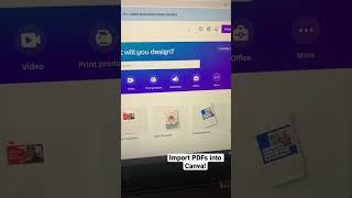 Import & Edit PDFs Using Canva | Tutorial
